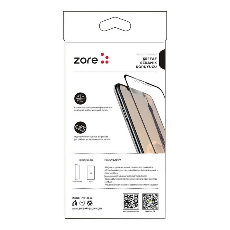 Apple iPhone SE 2022 Zore Seramik Ekran Koruyucu