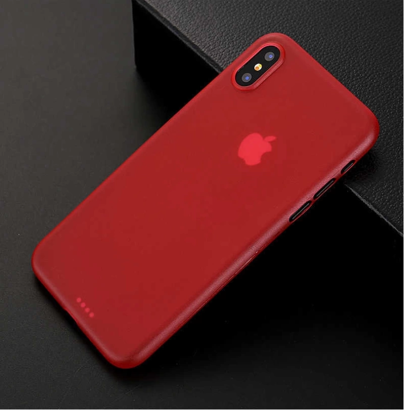 Apple iPhone X Kılıf Zore 1.Kalite PP Silikon