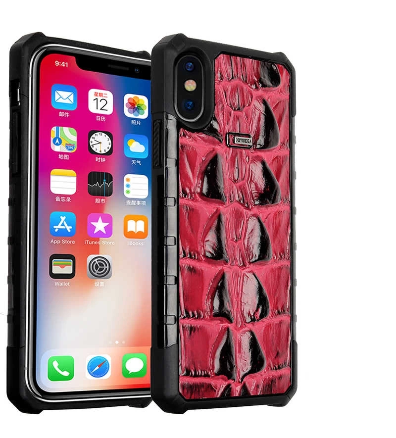 Apple iPhone X Kılıf Zore Crocow Kapak