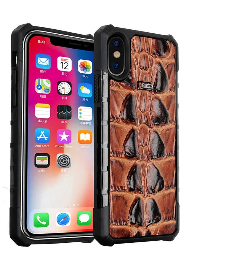 Apple iPhone X Kılıf Zore Crocow Kapak