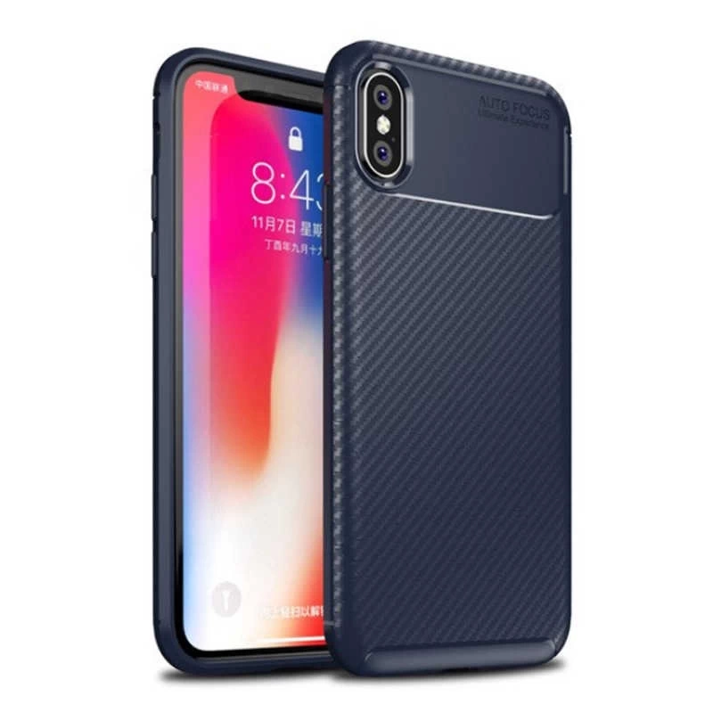 Apple iPhone X Kılıf Zore Negro Silikon Kapak