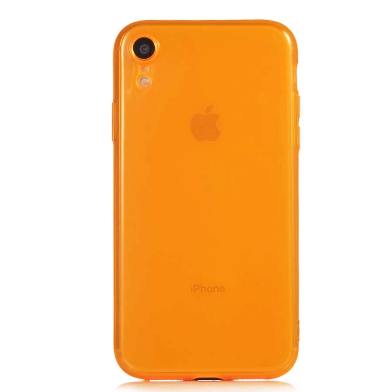 More TR Apple iPhone XR 6.1 Kılıf Zore Mun Silikon