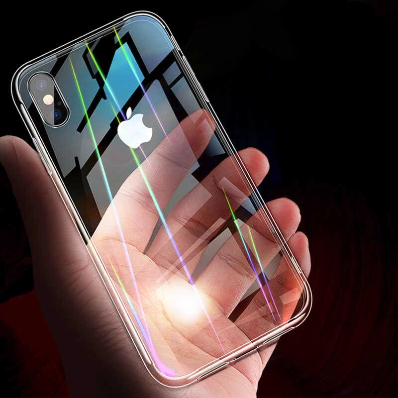 Apple iPhone XR 6.1 Kılıf Zore Rainbow Kapak