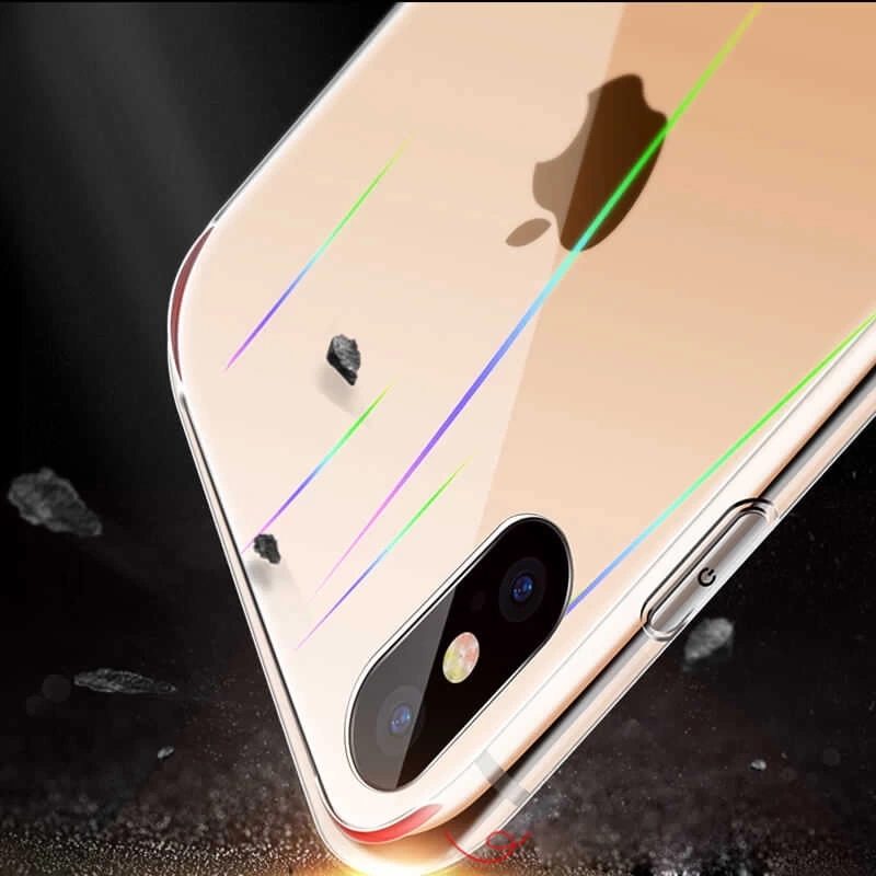 Apple iPhone XR 6.1 Kılıf Zore Rainbow Kapak