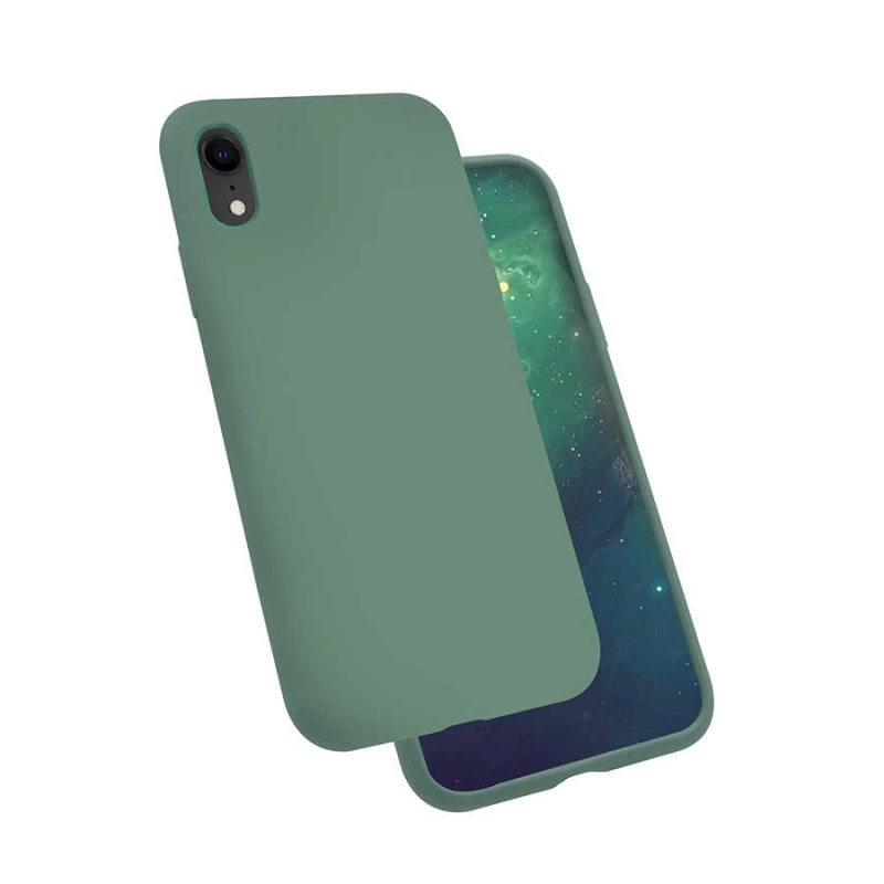 Apple iPhone XR 6.1 Kılıf Zore Silk Silikon