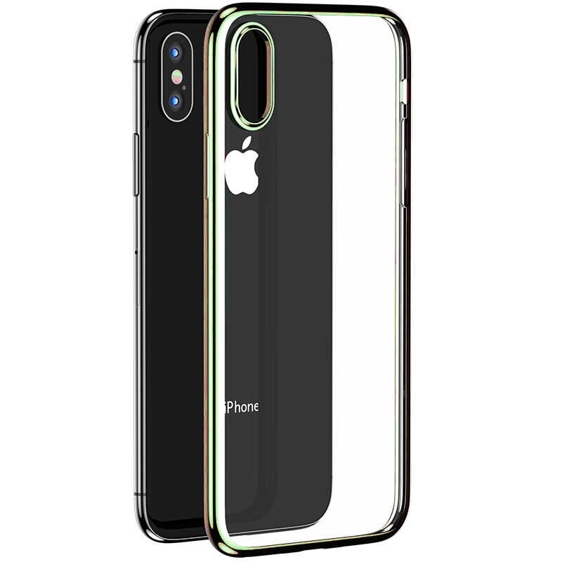 More TR Apple iPhone XS 5.8 Benks Magic Glitz Ultra-Thin Transparent Protective Soft Kapak