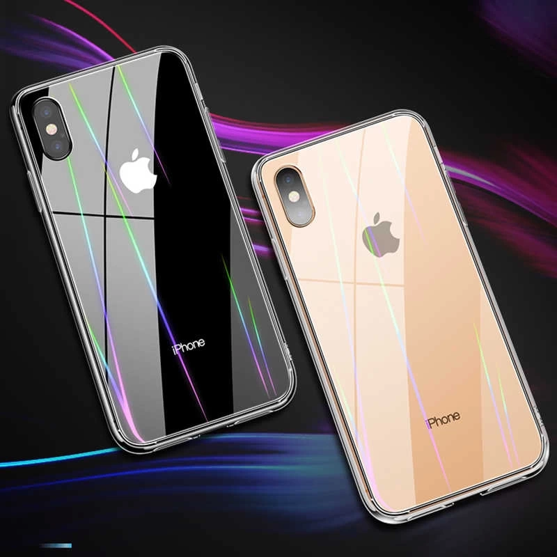 Apple iPhone XS 5.8 Kılıf Zore Rainbow Kapak