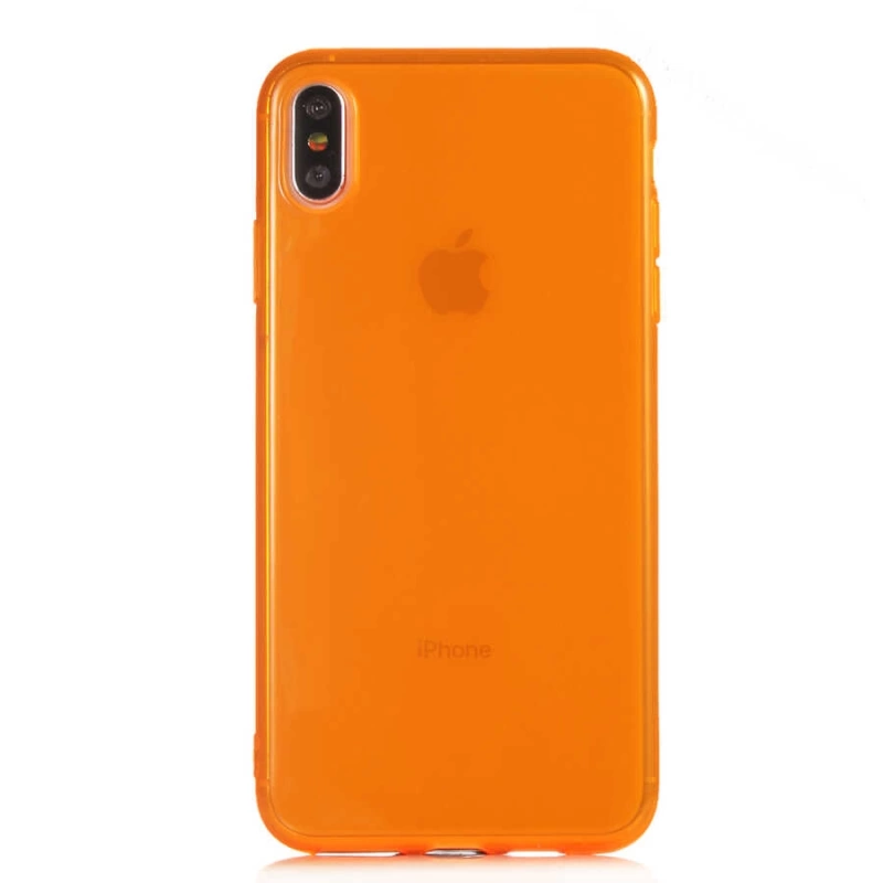 More TR Apple iPhone XS Max 6.5 Kılıf Zore Mun Silikon