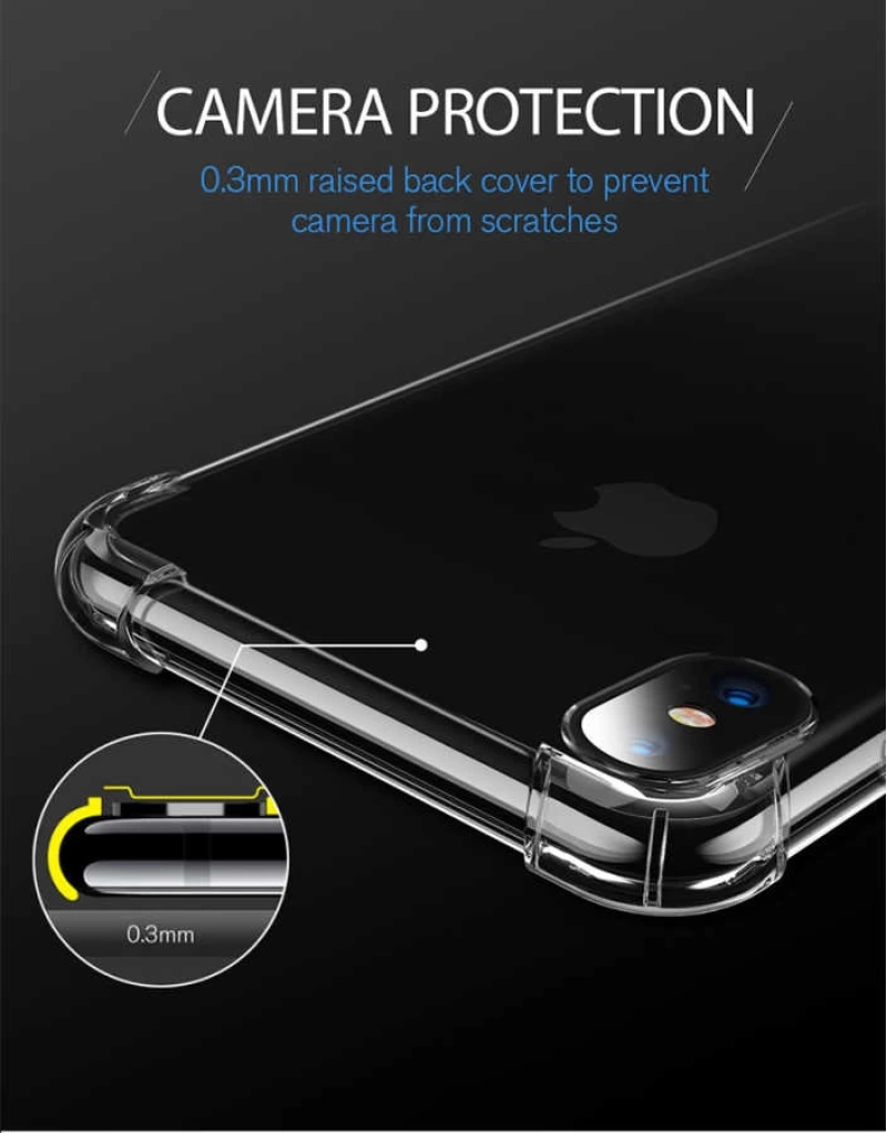 Apple iPhone XS Max 6.5 Kılıf Zore Nitro Anti Shock Silikon