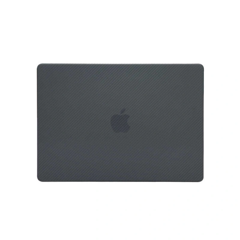 Apple Macbook 13.3 Air 2020 A2337 Zore MSoft Carbon Fiber Tasarımlı Kapak