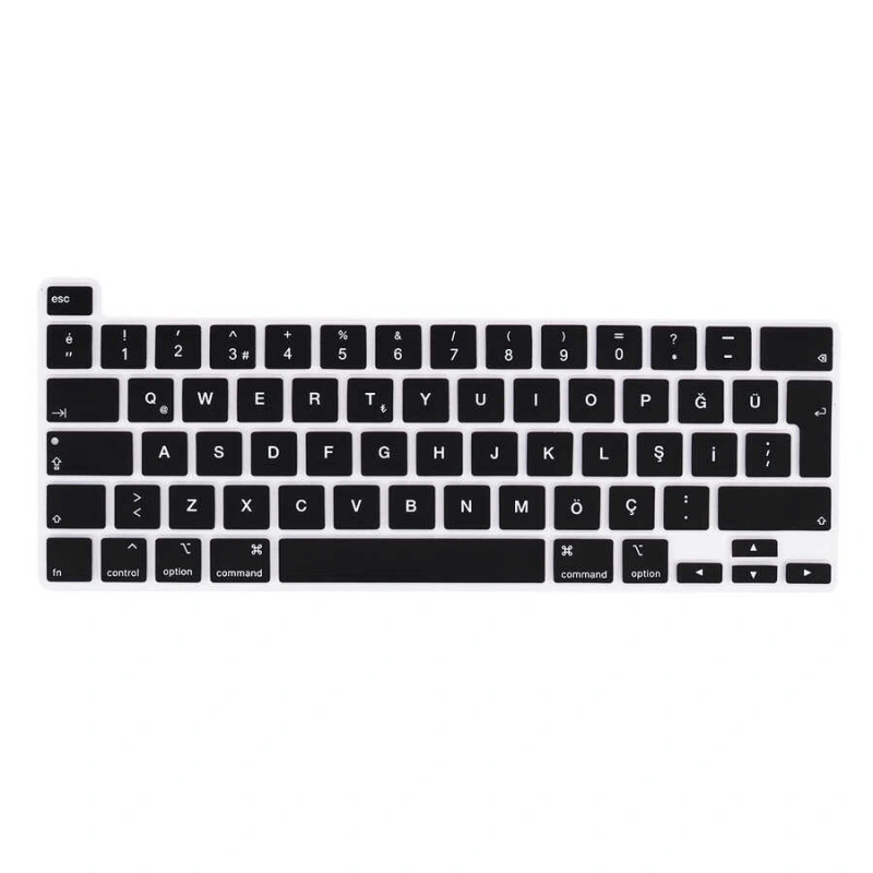 Apple Macbook 13.3 Pro 2022 M2 Zore Klavye Koruyucu Silikon Ped