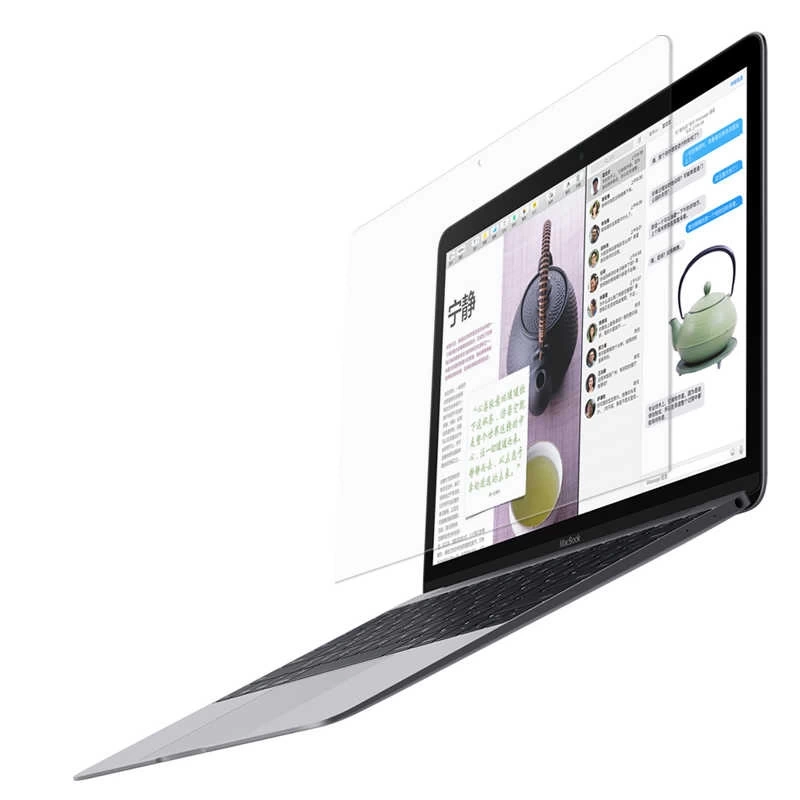 Apple Macbook 13.6&prime; Air 2024 M2 A2681 Wiwu Parlak Ekran Koruyucu