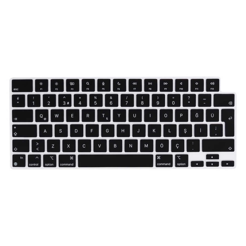 Apple Macbook Pro 16.2 2023 A2780 Zore Klavye Koruyucu Silikon Ped