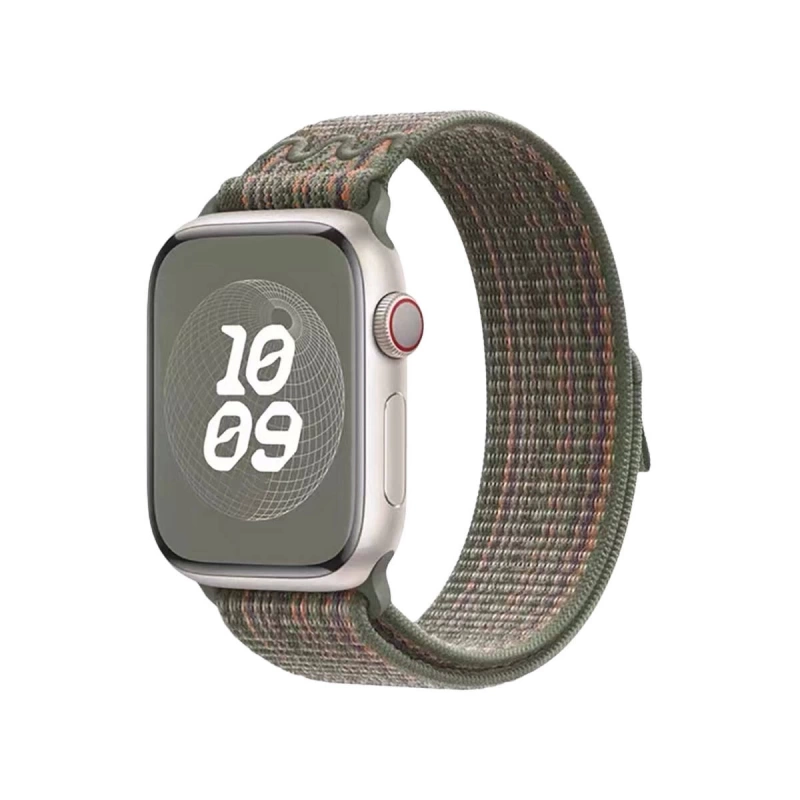 Apple Watch 10 42mm KRD-91 Hasır Kordon Strap Kayış