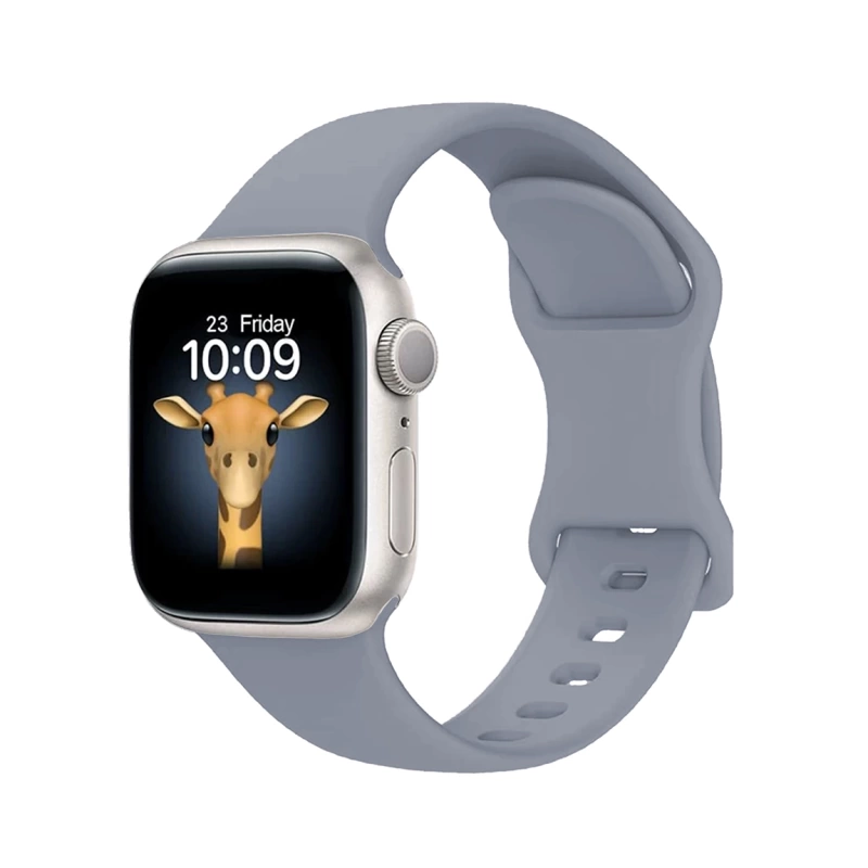 Apple Watch 10 42mm Zore KRD-131 Silikon Kordon Strap Kayış