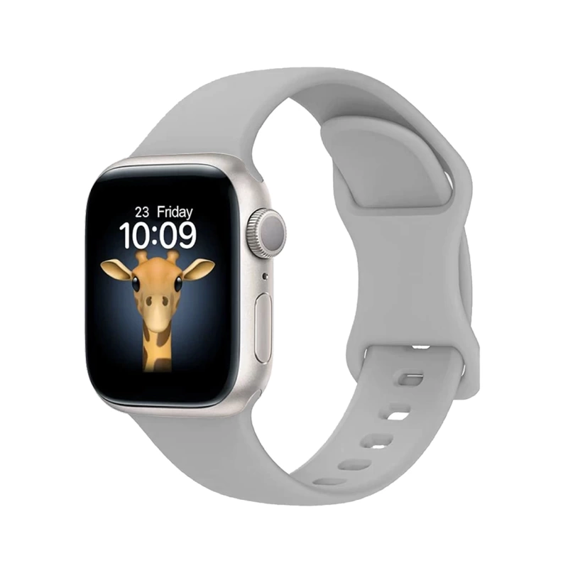 Apple Watch 10 42mm Zore KRD-131 Silikon Kordon Strap Kayış