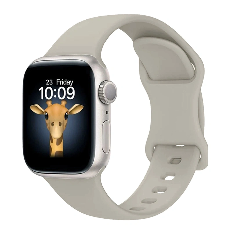 Apple Watch 10 42mm Zore KRD-131 Silikon Kordon Strap Kayış