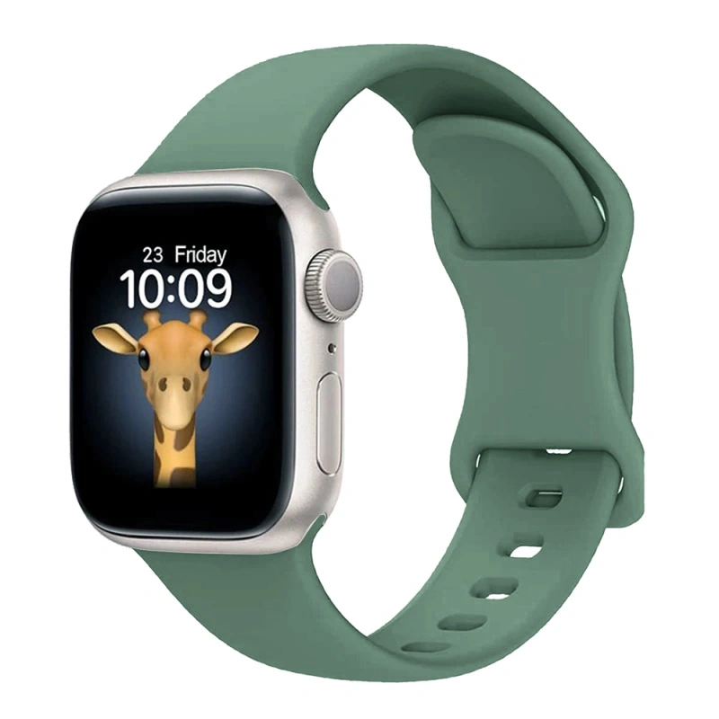 Apple Watch 10 42mm Zore KRD-131 Silikon Kordon Strap Kayış