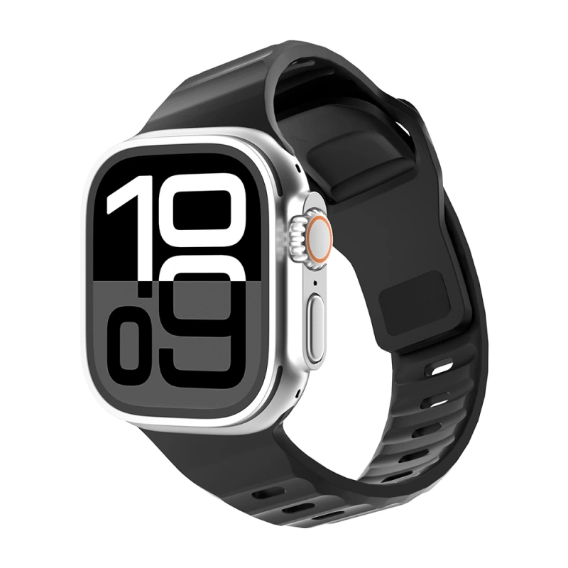 Apple Watch 10 42mm Zore KRD-160 Silikon Kordon Strap Kayış