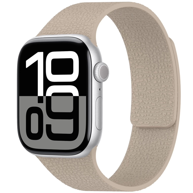 Apple Watch 10 46mm Zore KRD-136 Kabartma Desenli Silikon Kordon