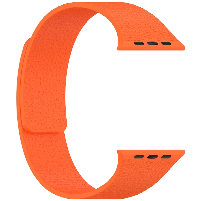 Apple Watch 10 46mm Zore KRD-136 Kabartma Desenli Silikon Kordon