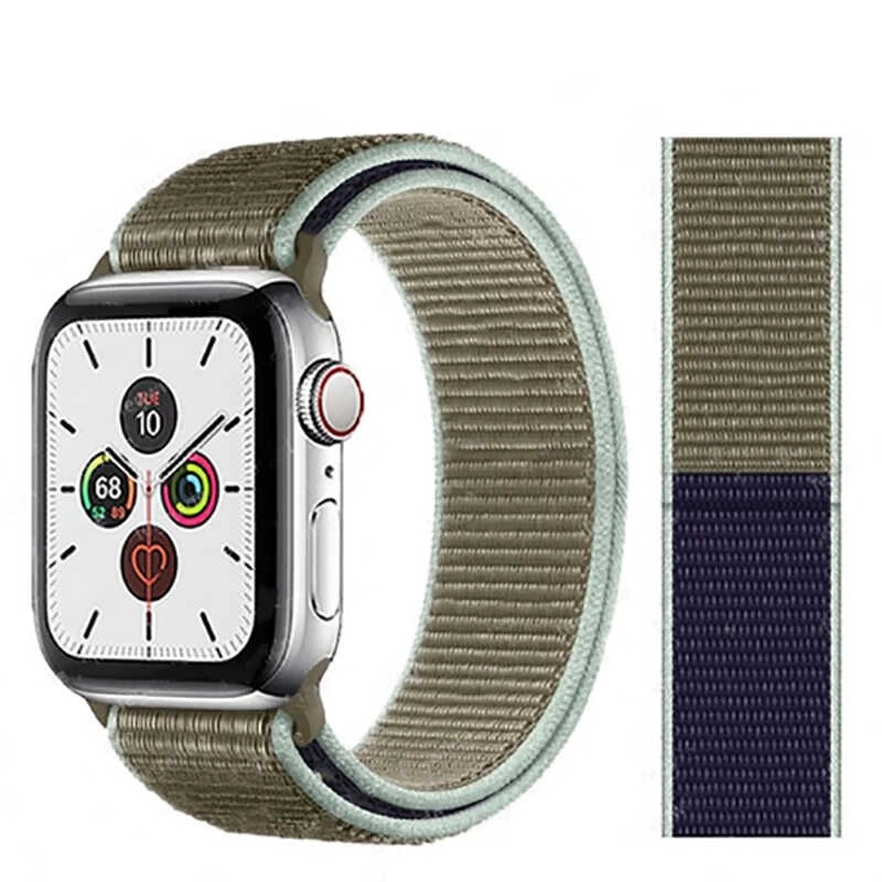 Apple Watch 38mm Zore KRD-03 Hasır Kordon