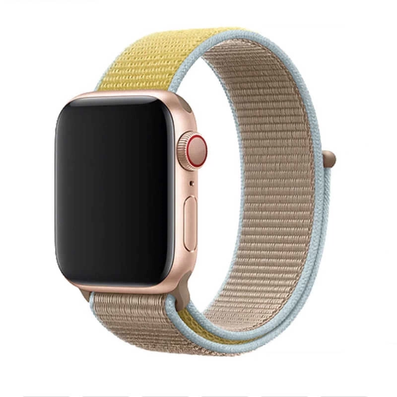 Apple Watch 38mm Zore KRD-03 Hasır Kordon