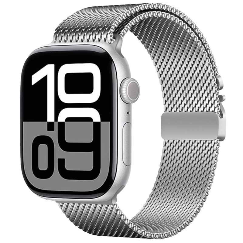 Apple Watch 38mm Zore KRD-121 Metal Hasır Kordon