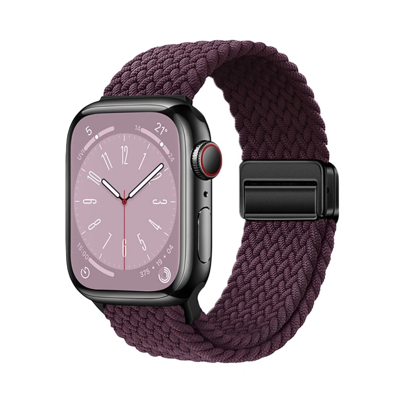 Apple Watch 38mm Zore KRD-134 Örgü Tasarımlı Hasır Kordon Strap Kayış