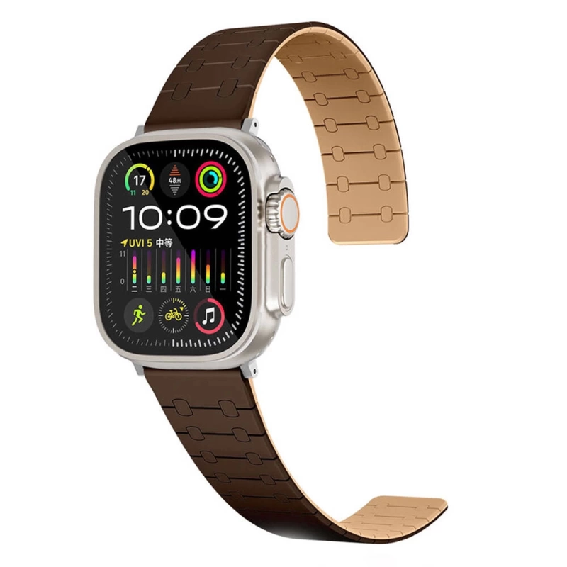 Apple Watch 40mm Zore KRD-111 Çizgili Desenli Silikon Kordon