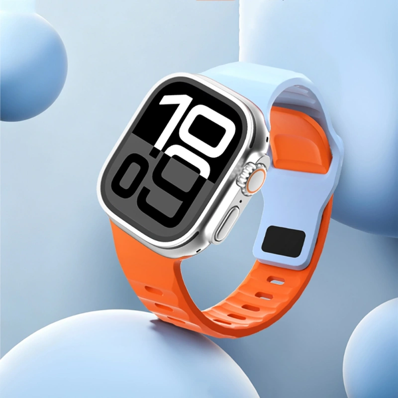 Apple Watch 42mm Zore KRD-160 Silikon Kordon Strap Kayış