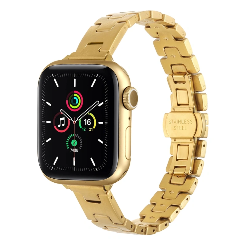 Apple Watch 44mm Zore KRD-150 Metal Kordon Strap Kayış