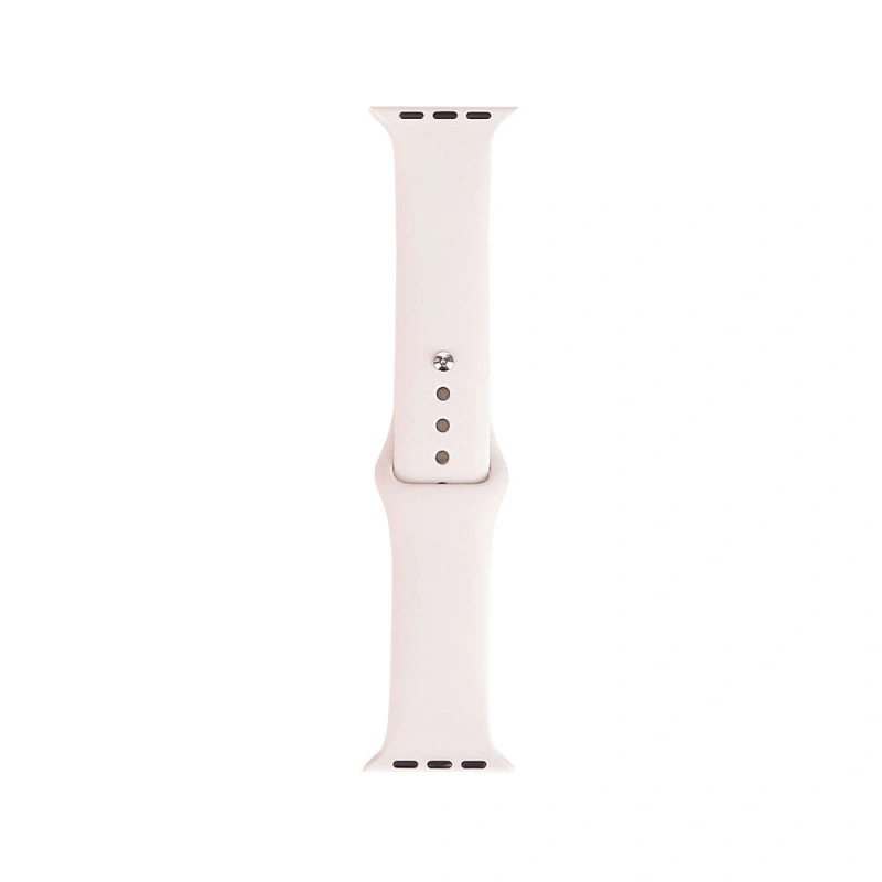 Apple Watch 7 41mm Band Serisi Klasik Kordon Silikon Strap Kayış