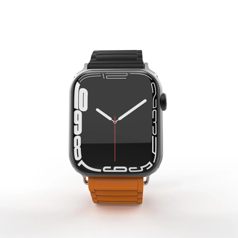 Apple Watch 7 41mm Zore KRD-122 Silikon Kordon Strap Kayış