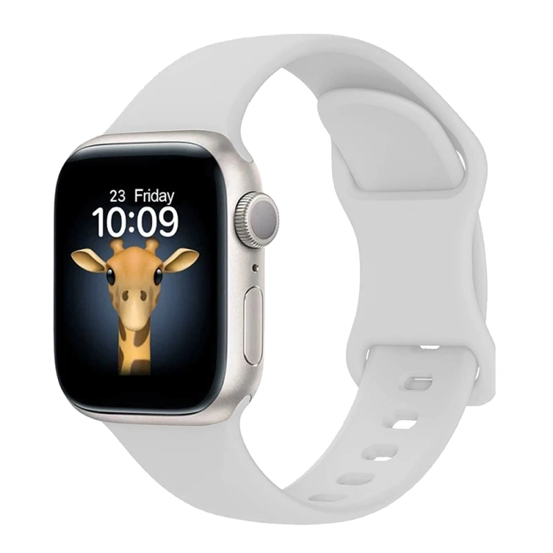 Apple Watch 7 41mm Zore KRD-131 Silikon Kordon Strap Kayış