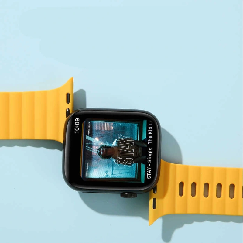 Apple Watch 7 41mm Zore KRD-73 Silikon Kordon