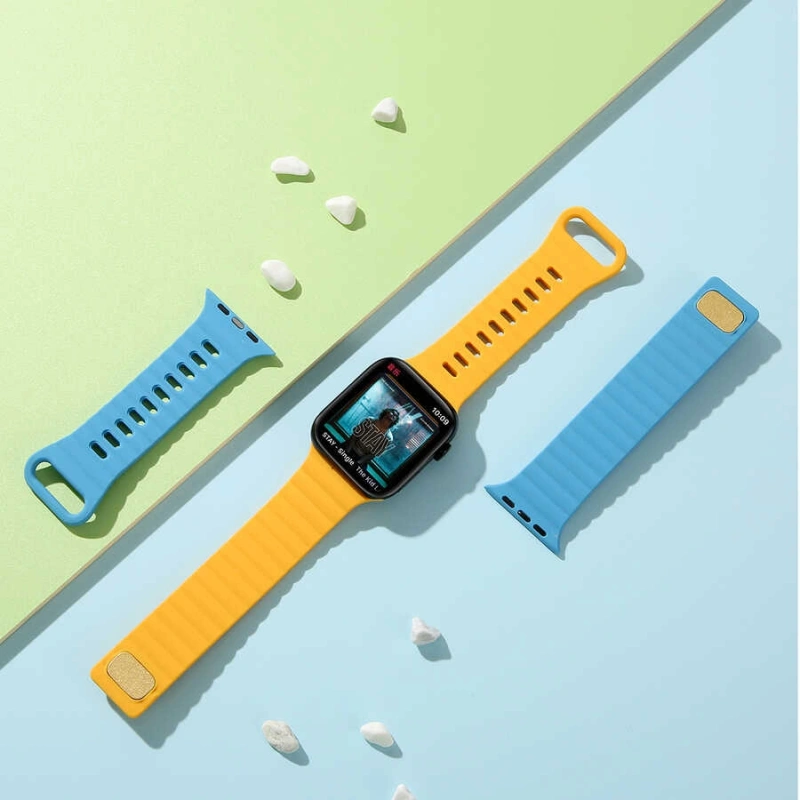 Apple Watch 7 41mm Zore KRD-73 Silikon Kordon