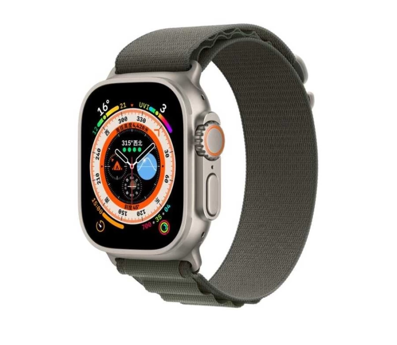 Apple Watch 7 41mm Zore KRD-74 Hasır Kordon