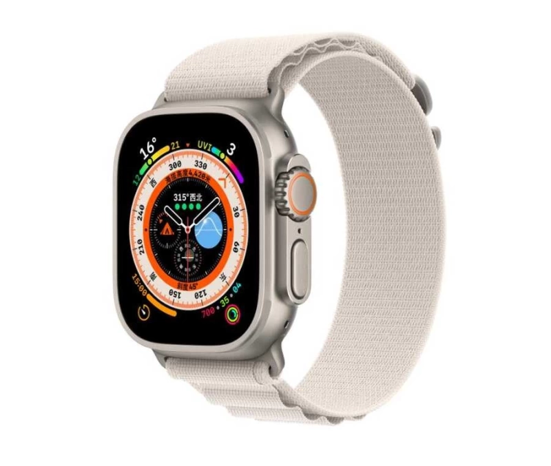 Apple Watch 7 41mm Zore KRD-74 Hasır Kordon