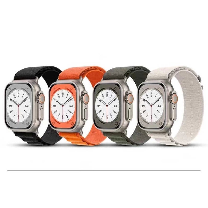 Apple Watch 7 41mm Zore KRD-74 Hasır Kordon