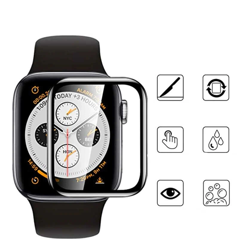 Apple Watch 7 41mm Zore PMMA Pet Saat Ekran Koruyucu