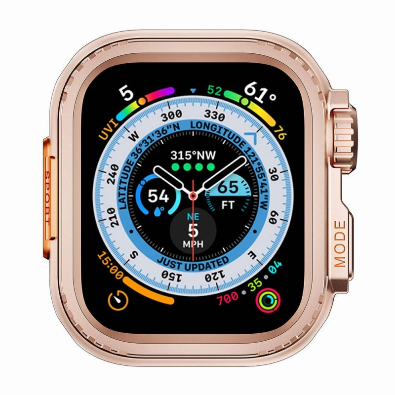Apple Watch 7 45mm to Apple Watch Ultra 49mm Kasa Dönüştürücü Zore Watch Gard 33