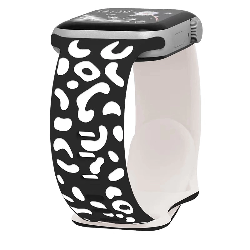 Apple Watch 7 45mm Zore KRD-140 Silikon Kordon Strap Kayış