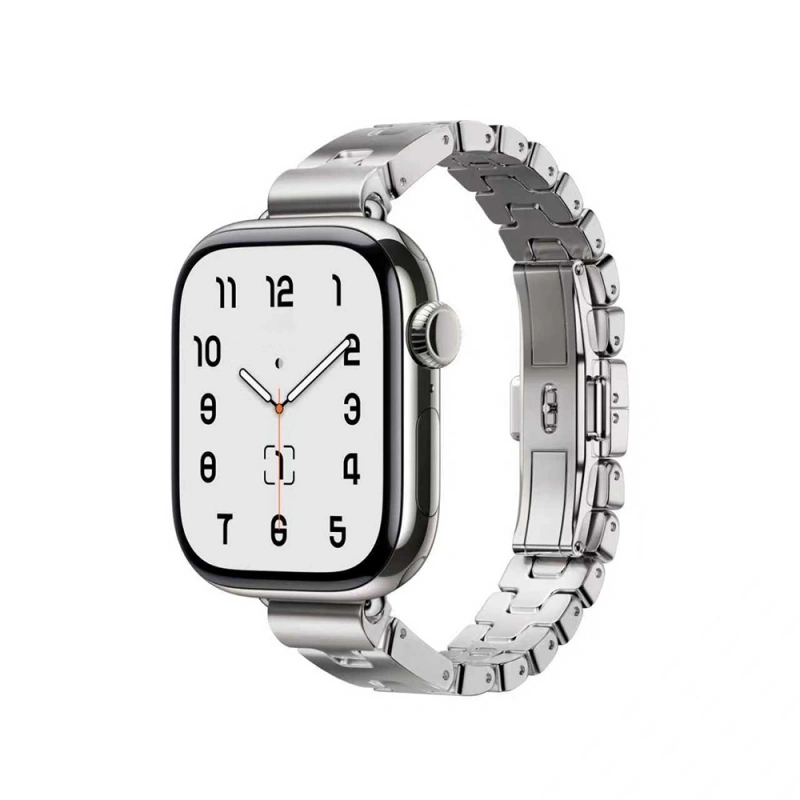 Apple Watch 7 45mm Zore KRD-150 Metal Kordon