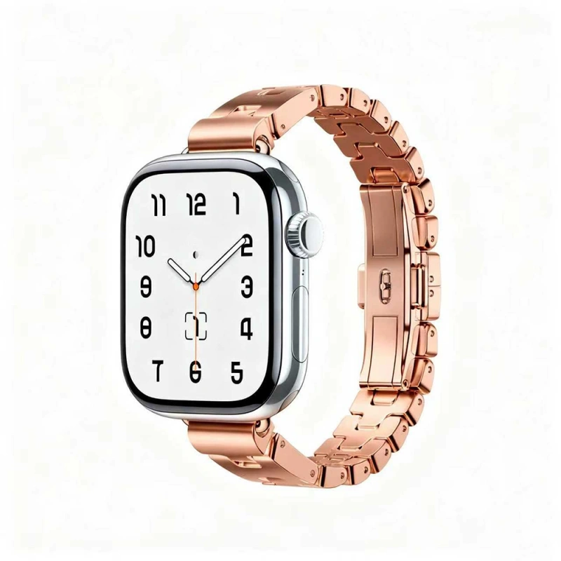 Apple Watch 7 45mm Zore KRD-150 Metal Kordon