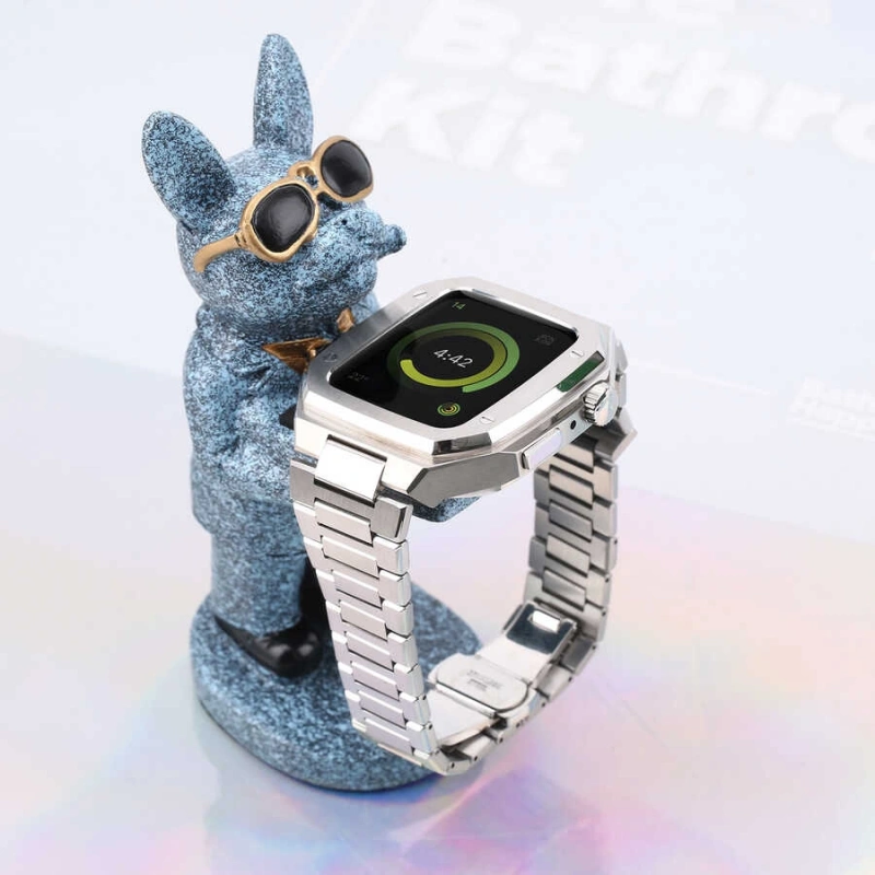 Apple Watch 7 45mm Zore KRD-64 Metal Kordon