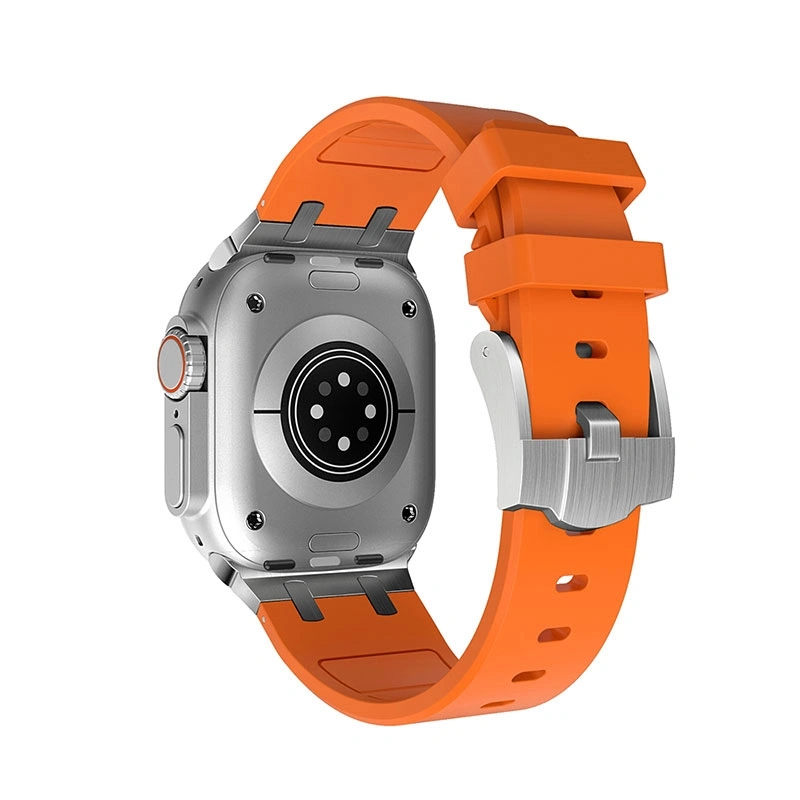 Apple Watch 7 45mm Zore KRD-89 Silikon Kordon