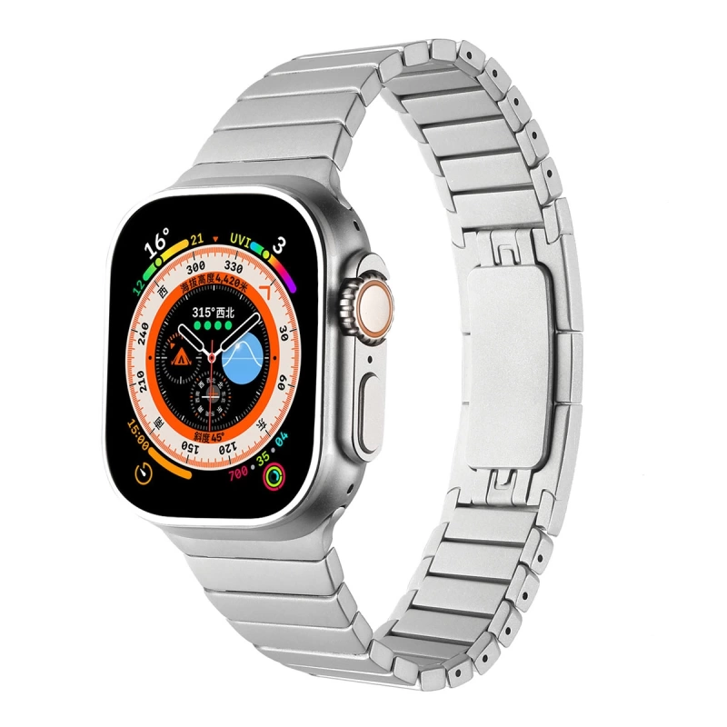 Apple Watch Ultra 49mm Kordon KRD-35 Metal Kordon