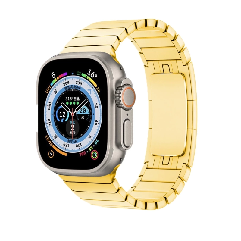 Apple Watch Ultra 49mm Kordon KRD-35 Metal Kordon