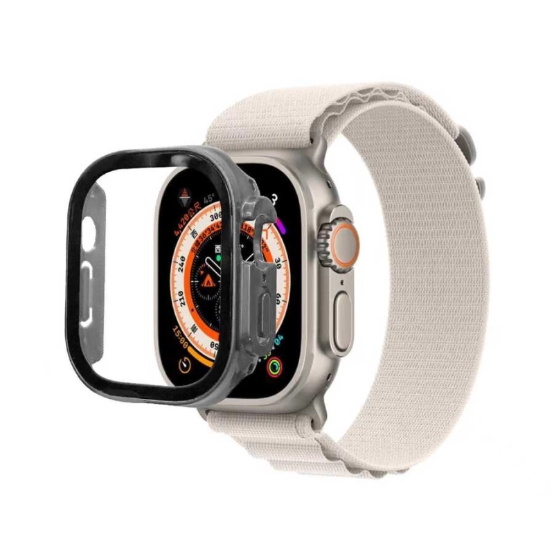 Apple Watch Ultra 49mm Sert PC Kasa Koruyucu Zore Watch Gard 22